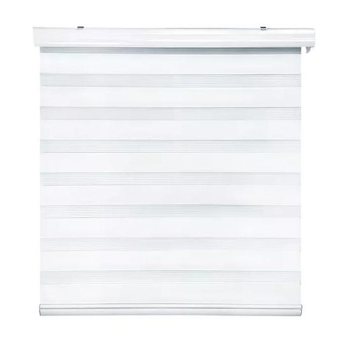 GENERICO - Cortina Roller Duo Zebra Día Noche 150x200cm Blanco