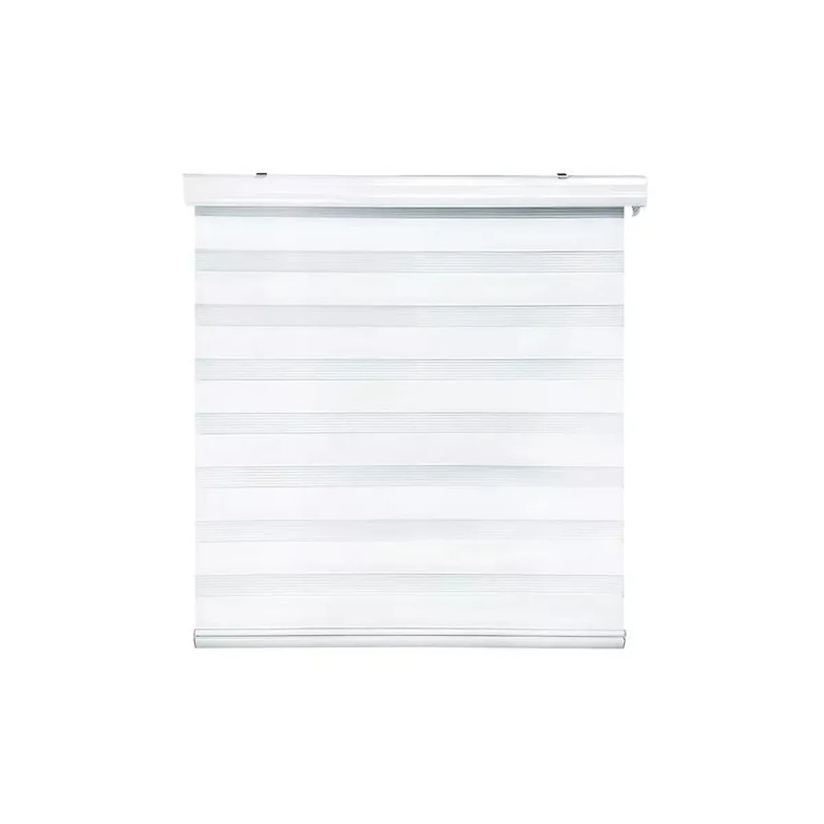 GENERICO - Cortina Roller Duo Zebra Día Noche 150x200cm Blanco