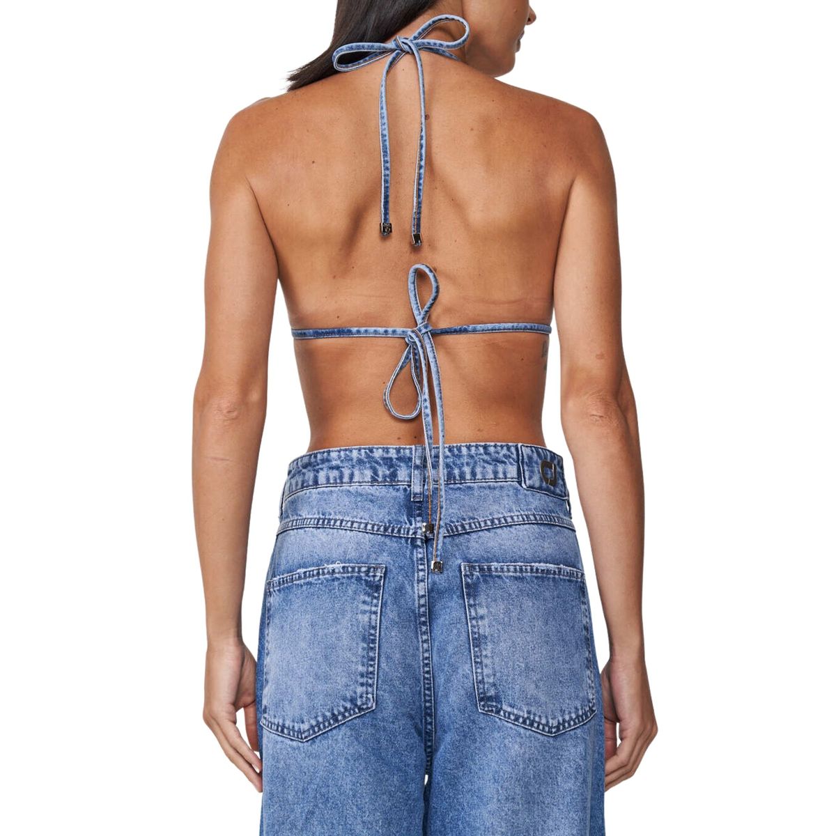 COLCCI - Top jeans doble Estrella