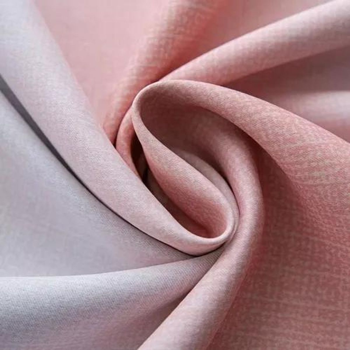 GENERICO - Cortina Blackout 2 Paños 132x210 cm Rosa y Gris