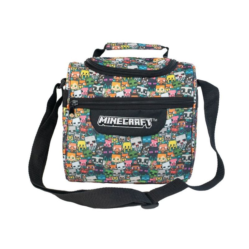 INTEK GAMES - Lonchera Juvenil Escolar Minecraft