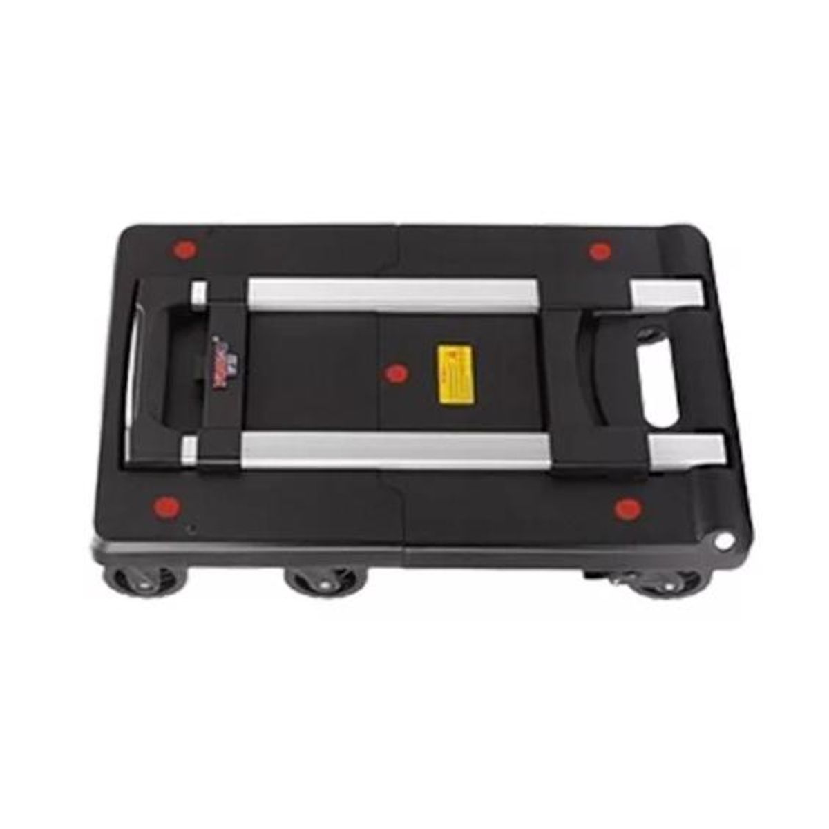 GENERICO - Carro De Carga Plagable Tipo Plataforma 300 K Negro