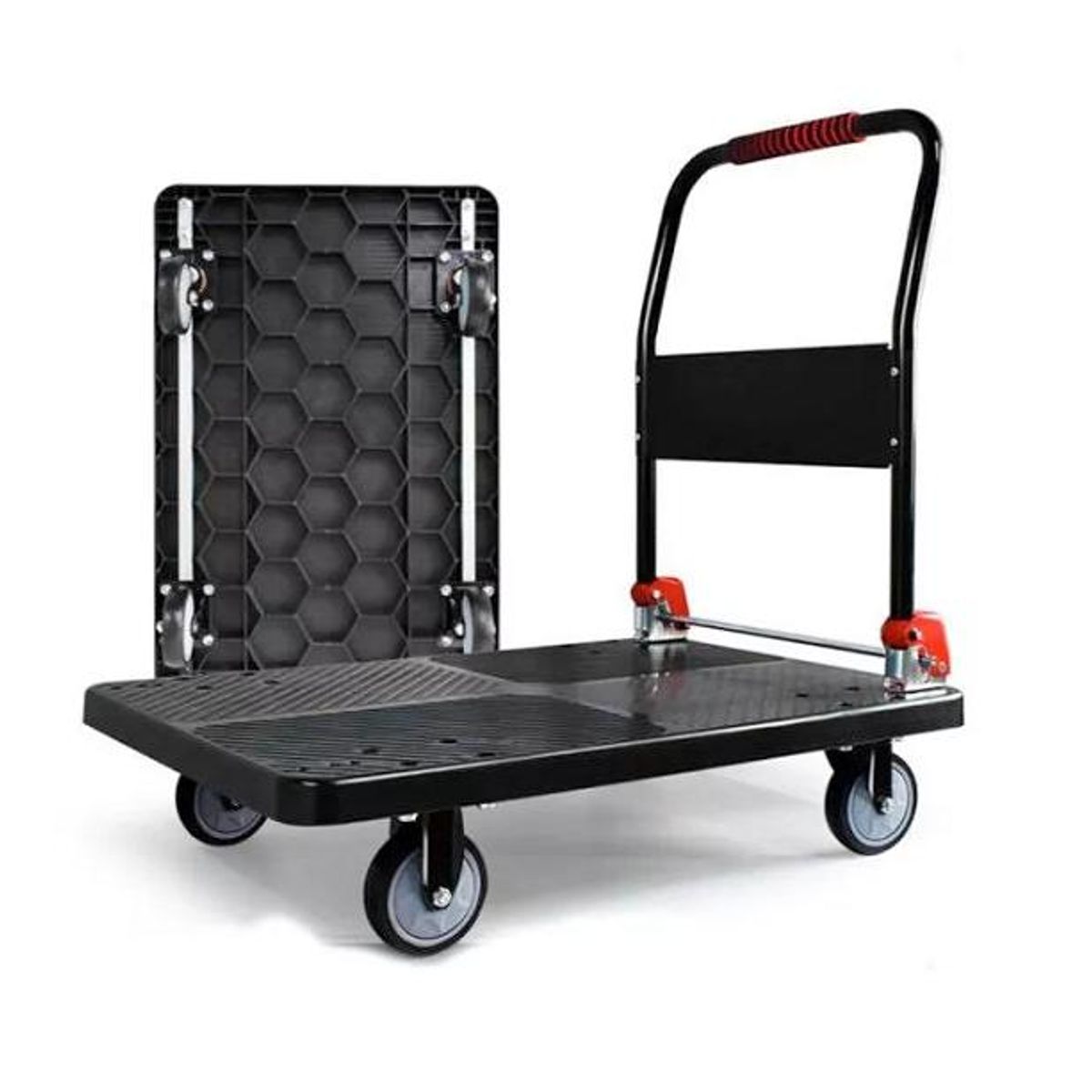 GENERICO - Carro Carga Plegable 300-400kg Gris