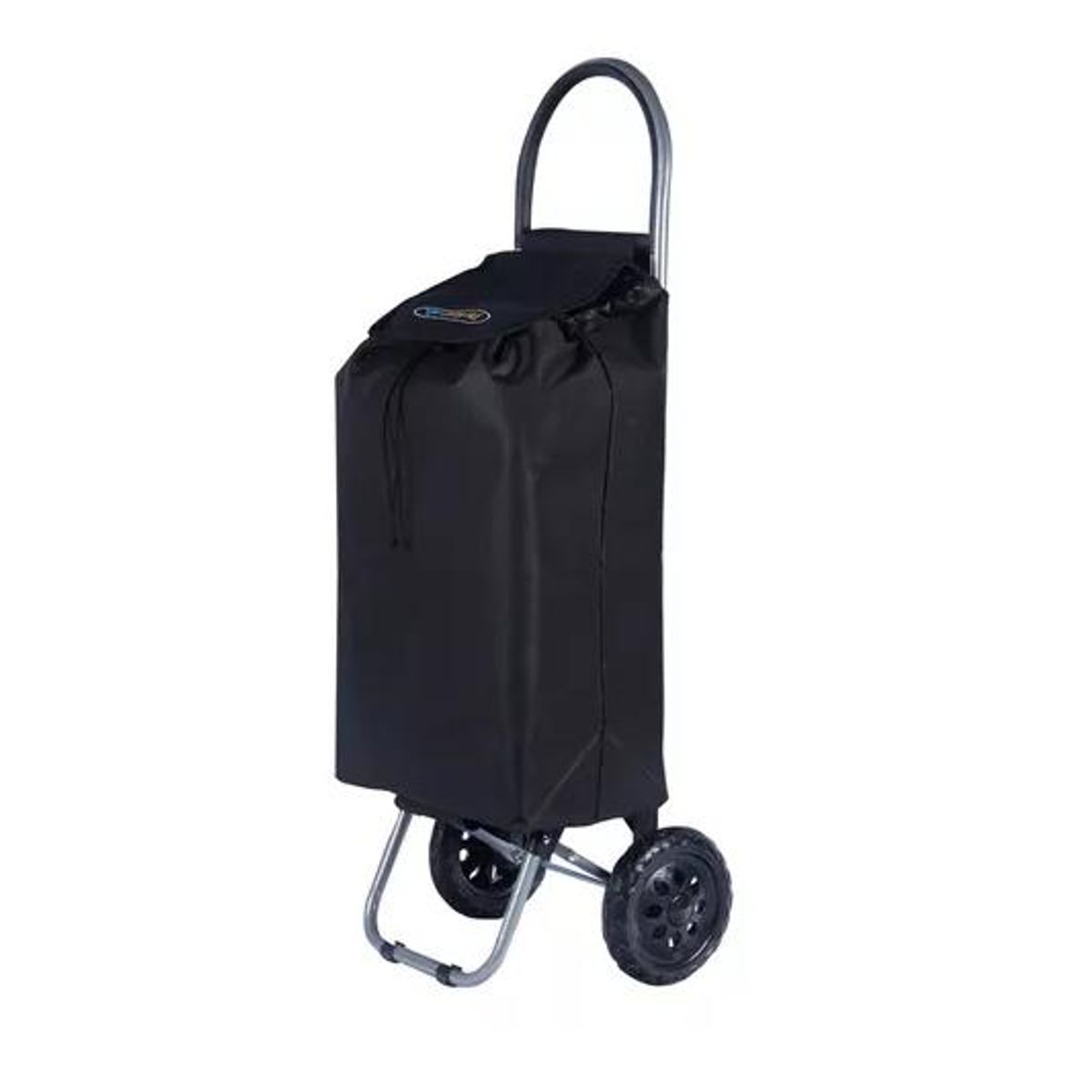 GENERICO - Carrito de compras plegable 35 litros color negro
