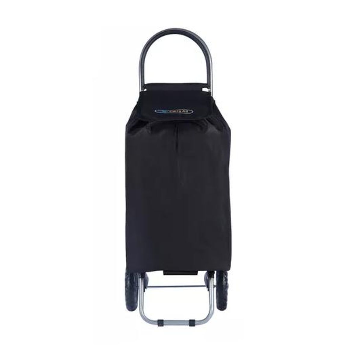 GENERICO - Carrito de compras plegable 35 litros color negro