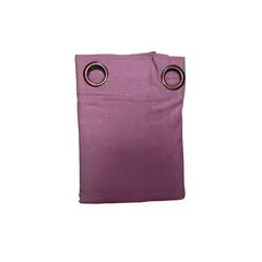 GENERICO - Cortina Lino Con Blackout Engomado Térmica 140x220 Lila