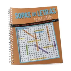 TOP10BOOKS - LIBRO SOPAS DE LETRAS VOL 2 / MOISÉS SALAMA / LATINBOOKS