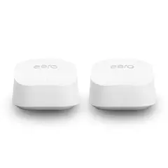EERO - Pack 2x Router WiFi 6 de Doble Banda 6 Plus