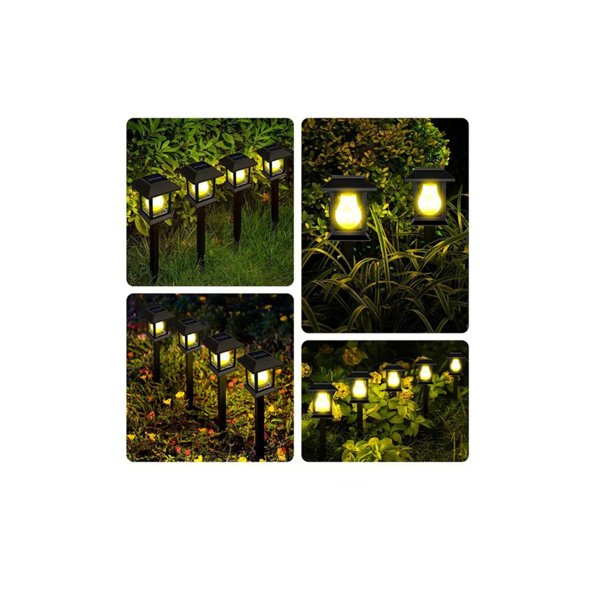 GENERICO - Estaca Solar Led Farol iluminacion led para exterior jardin