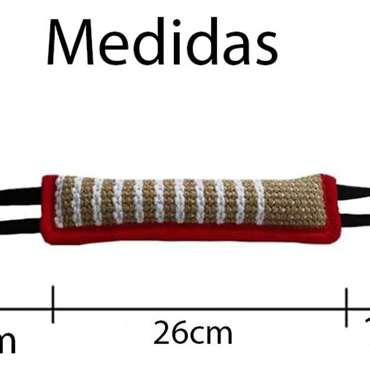 GENERICO - X2 Mordedor Perro Mordedor Yute Mordedor Adiestramiento Perr