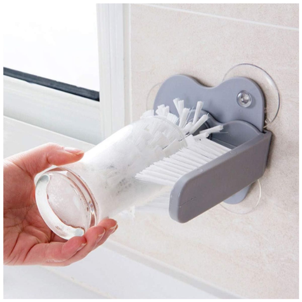 GENERICO - Cepillo de Limpieza Succión de 360°