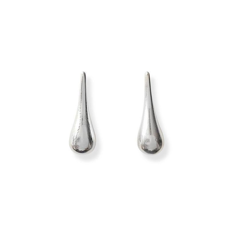 ANDREA COGGIOLA JOYAS - Aros Gota Rita Plata Fina 925