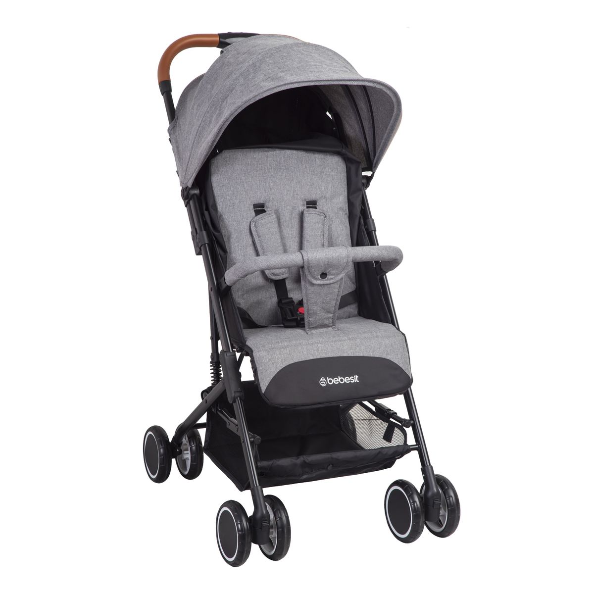 BEBESIT - Coche Paseo Maleta Sprint SX Gris