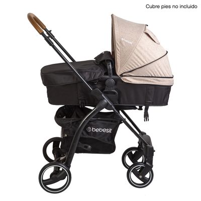 Imagen 2 del producto Coche Cuna Travel System Fénix Beige