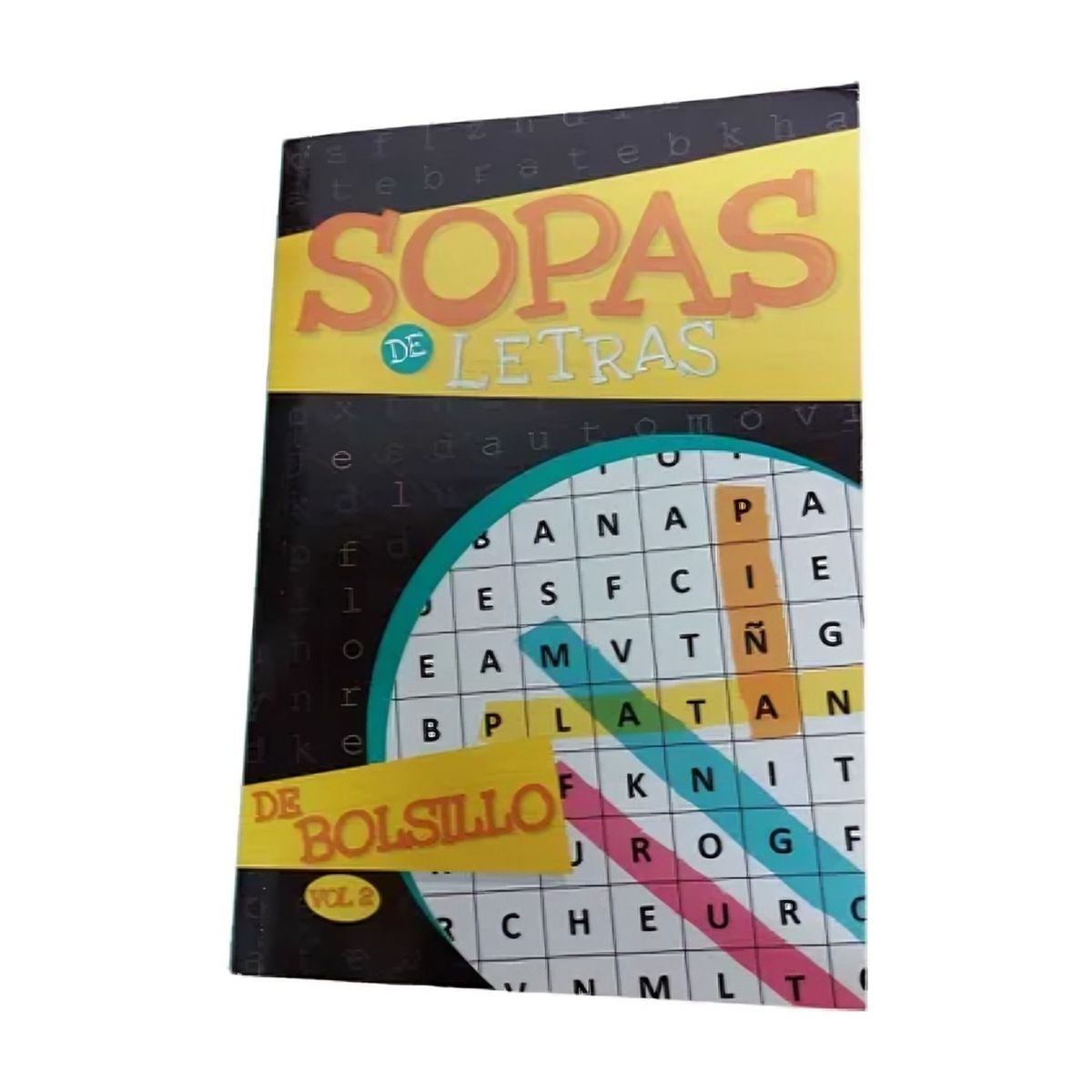 TOP10BOOKS - LIBRO Sopas De Letras De Bolsillo Vol 2 - Moisés Salama