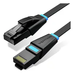 VENTION - Cable Red Cat6 Plano Flat 3m Patch Cord Utp Rj45