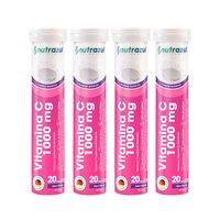 VITAMINA C 1000 MG - PACK 4 UNIDADES - SABOR BERRIES