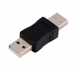 GENERICO - Adaptador USB a USB 2.0 Conector USB macho a USB macho 2.0