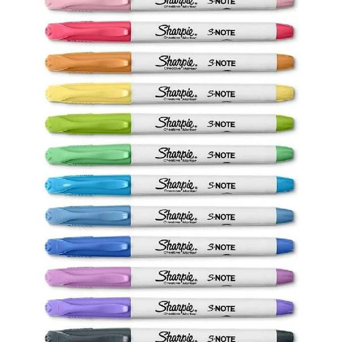GENERICO - Marcador Sharpie S Note x12 Multicolor