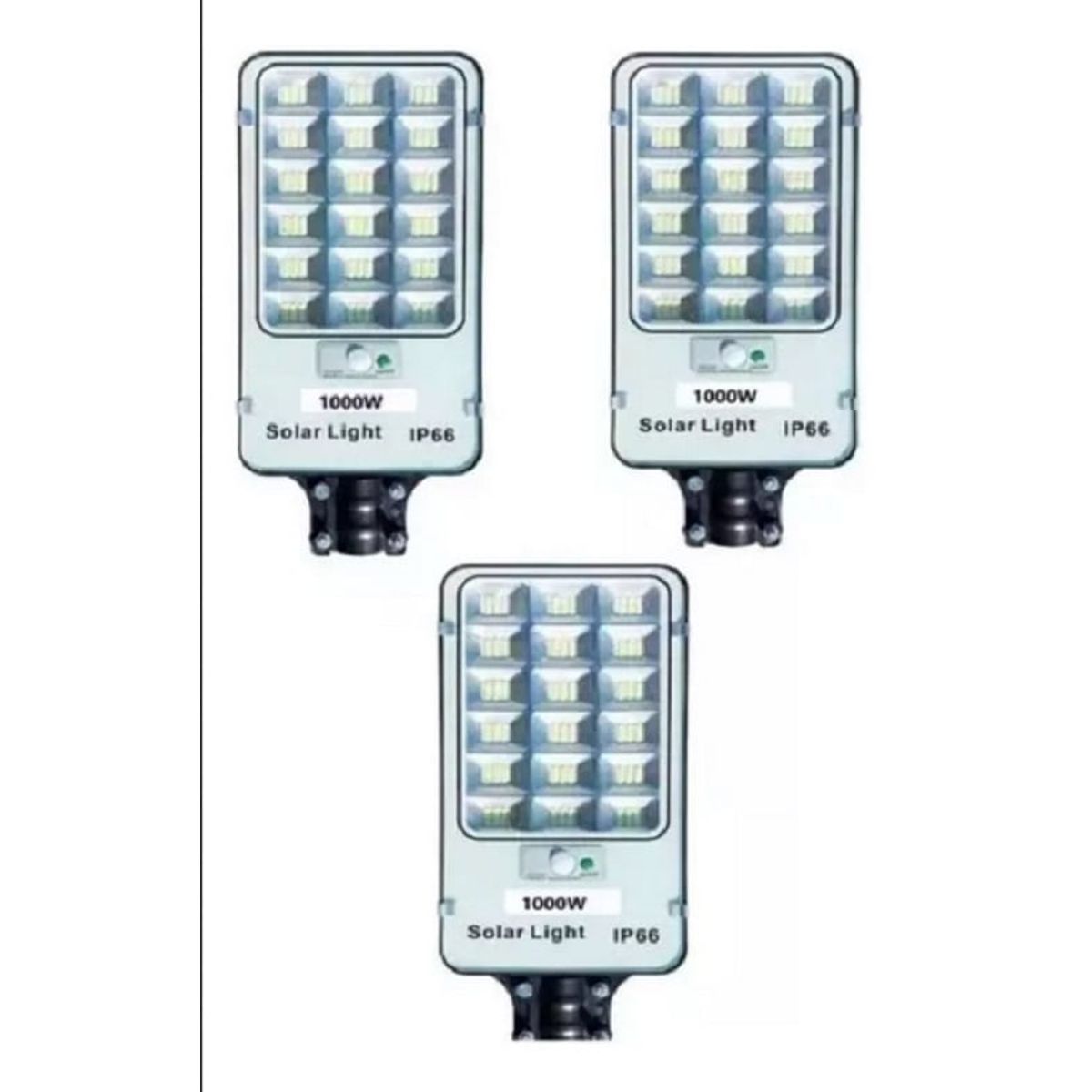 GENERICO - Focos Solares Pack X3 Focos Solares 1000w Potentes Foco
