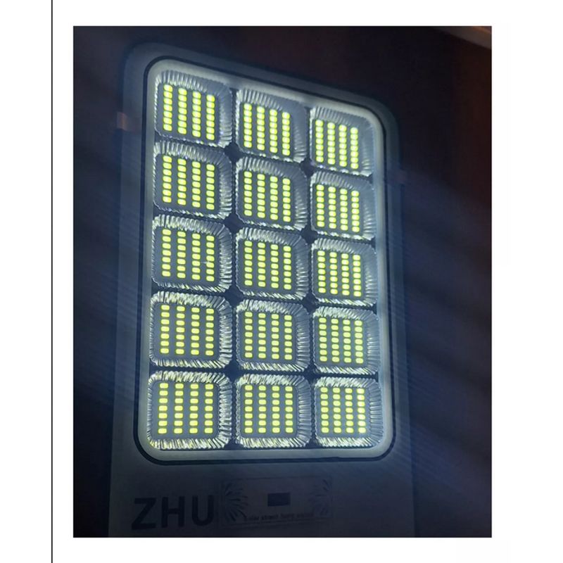 GENERICO - Foco Solar De Poste . 1200 Watt Luz Fija Más Soporte