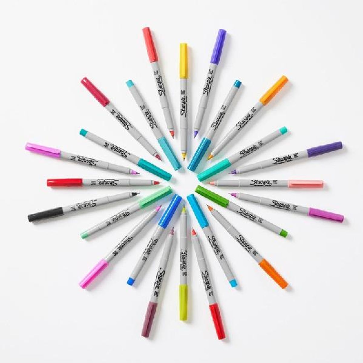 GENERICO - 12 Marcadores Sharpie Glam Pop Multicolor