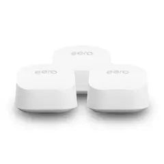 EERO - Pack 3x Router WiFi 6 de Doble Banda 6 Plus