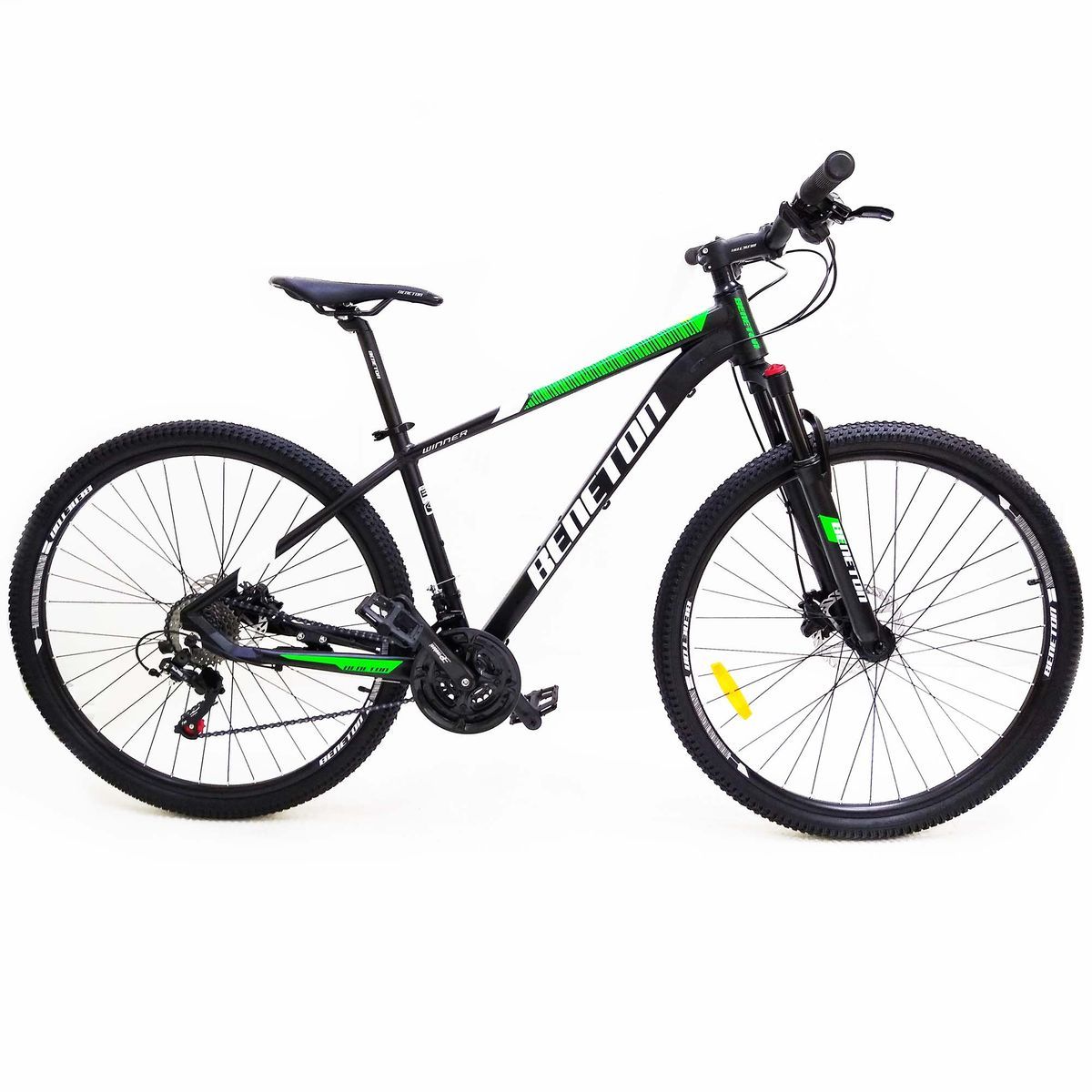 GENERICO - Bicicleta MTB Alvas Winner Hidraulica 24 Vel Aro 29 Verde