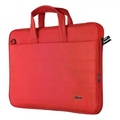 TRUST - Bolso Maletín Ecológico para Notebook de 16 Rojo
