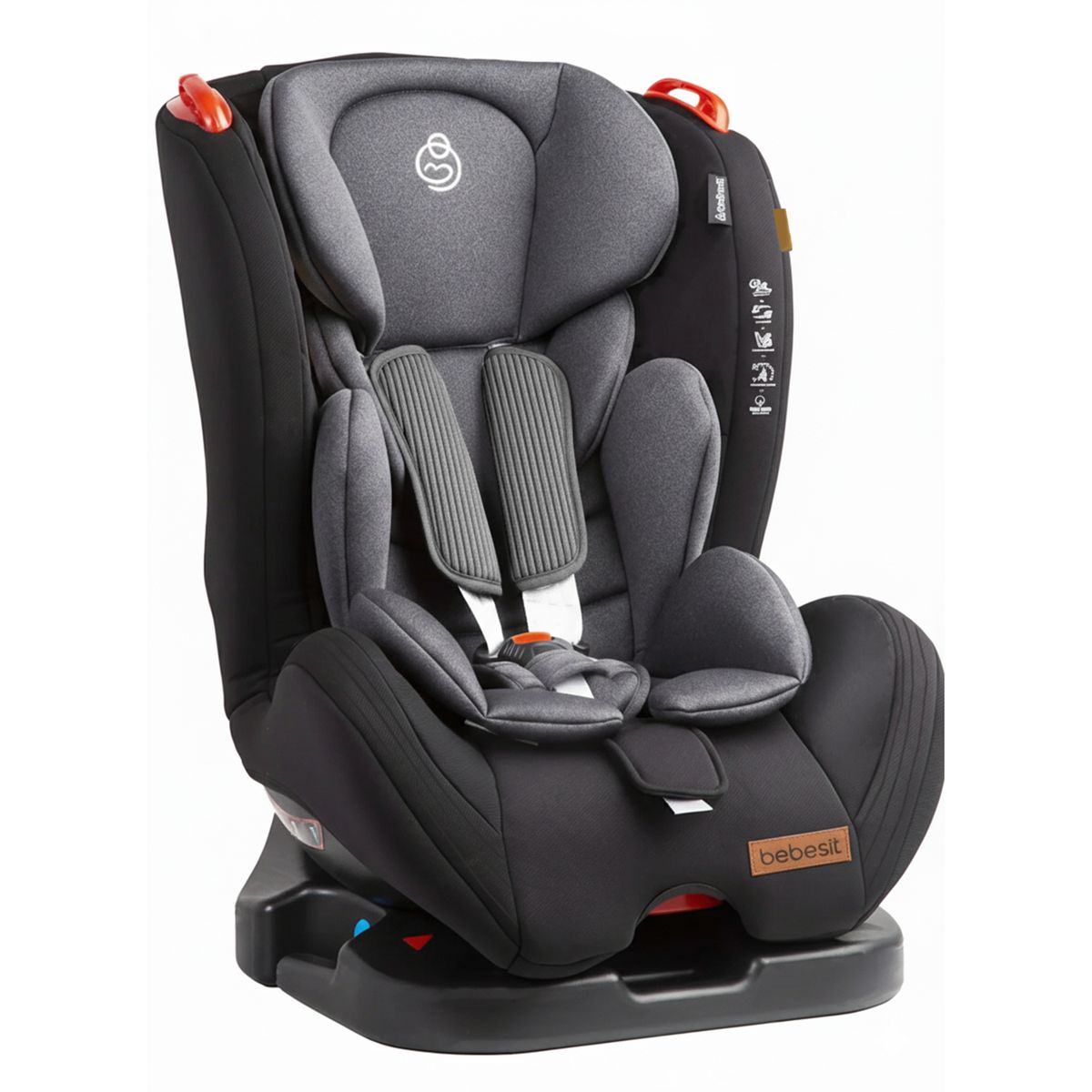 BEBESIT - Silla de Auto Aries Dark Grey
