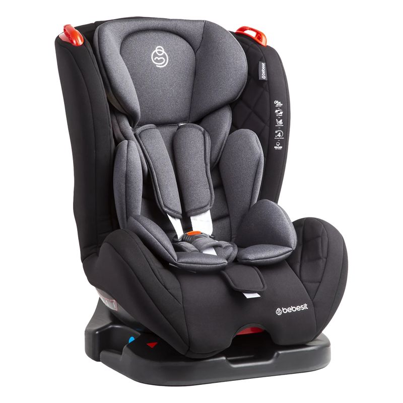 BEBESIT - Silla de Auto Aries Dark Grey