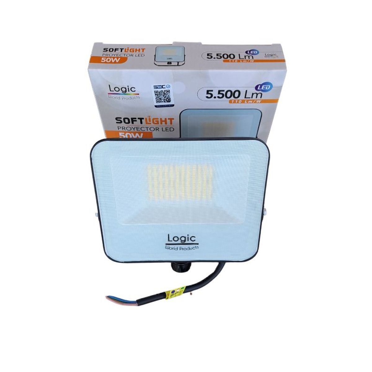 LOGIC - PROYECTOR LED SOFTLIGHT 3CCT 50W