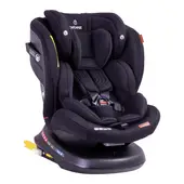 BEBESIT - Silla de Auto Convertible Isofix Supra 360º Premium Negro