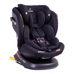 BEBESIT - Silla de Auto Convertible Isofix Supra 360º Premium Negro