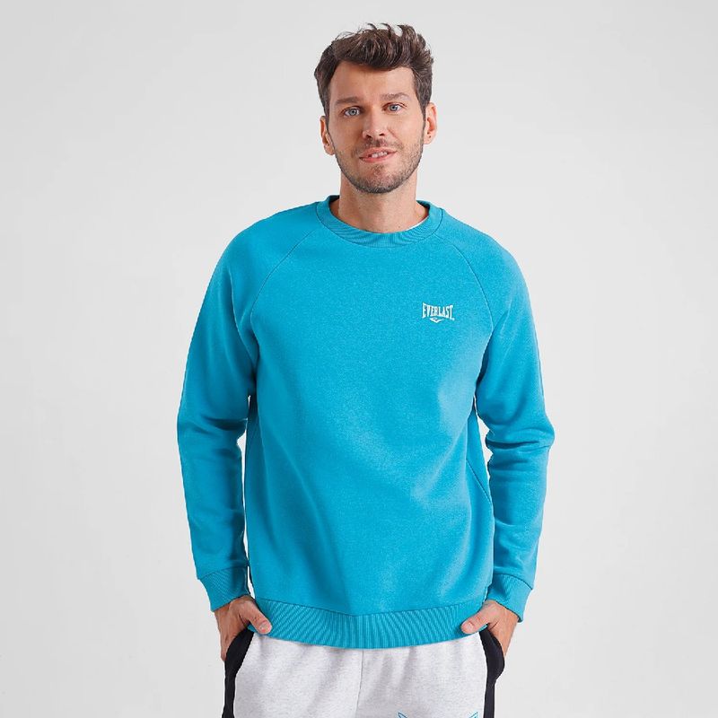 EVERLAST - Polerón Hombre Everlast Azul London Caribe