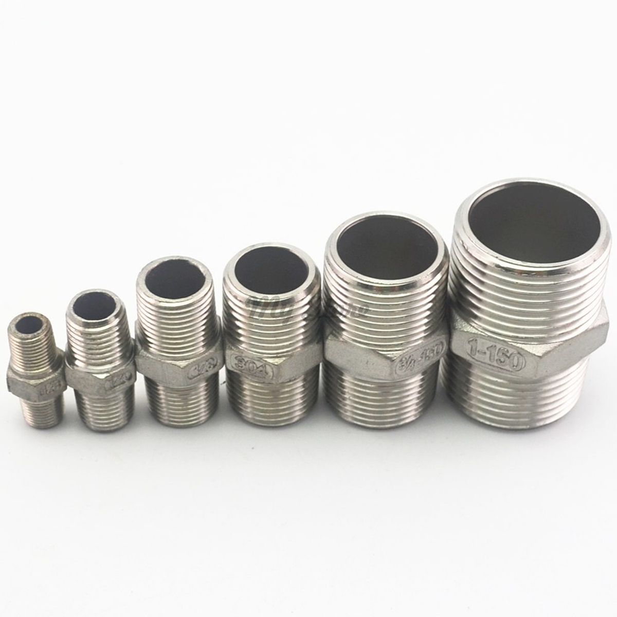 GENERICO - NIPLE HEX NPT SS304 1 150LBS INOX
