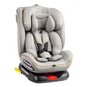 BEBESIT - Silla de Auto Convertible Supra 360° Gris claro