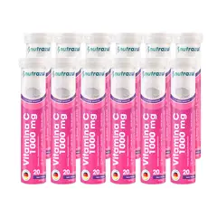 NUTRAZUL - Vitamina C 1.000 Mg - Pack 12 - Berries