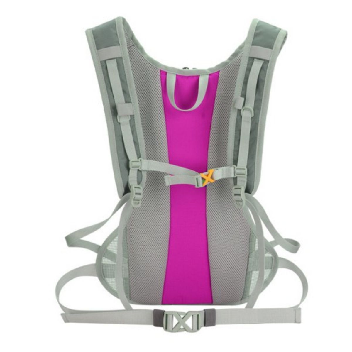 GENERICO - MOCHILA OUTDOOR CAMELBACK CON BOLSA 2 LITROS FUCSIA.