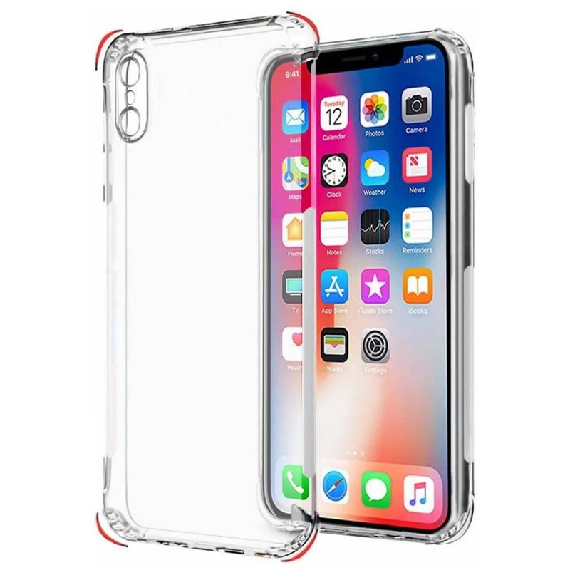 GENERICO - Carcasa Transparente Reforzada Para iPhone XS Max