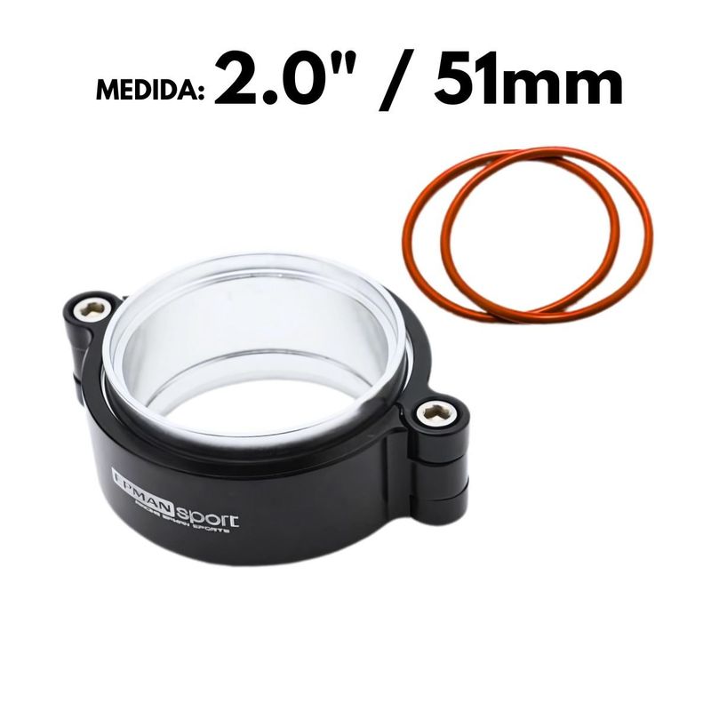 GENERICO - Flange nuevo 2´ Pulgadas Negro