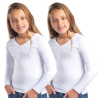 Imagen 2 del producto Camiseta Manga Larga Algodón Pack 2