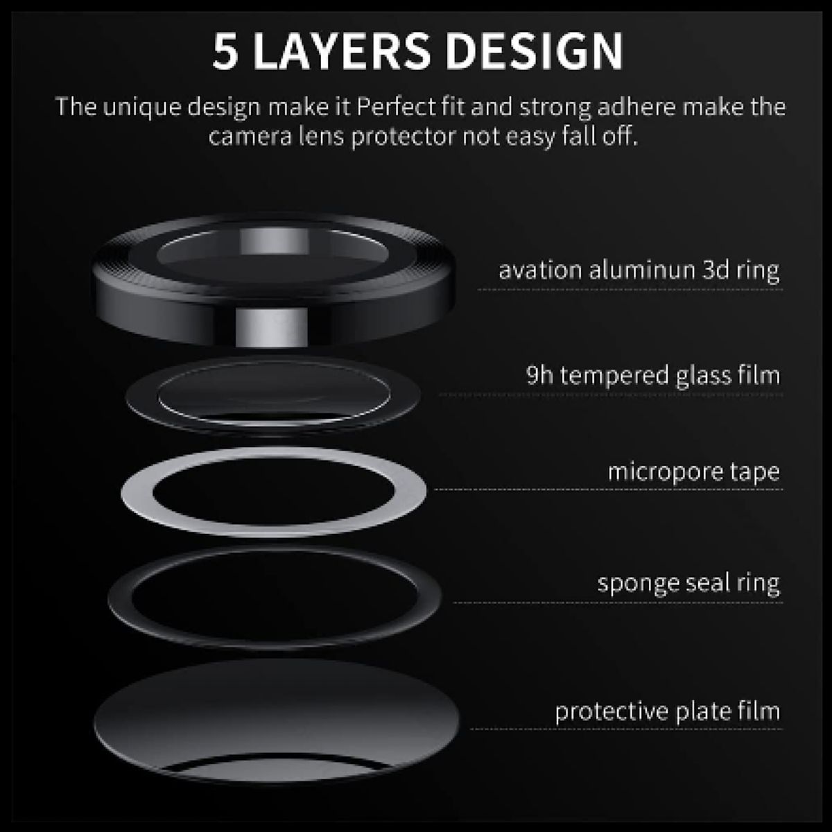 GENERICO - Protector De Lentes Para Cámara Xiaomi Note 14 Pro 5g