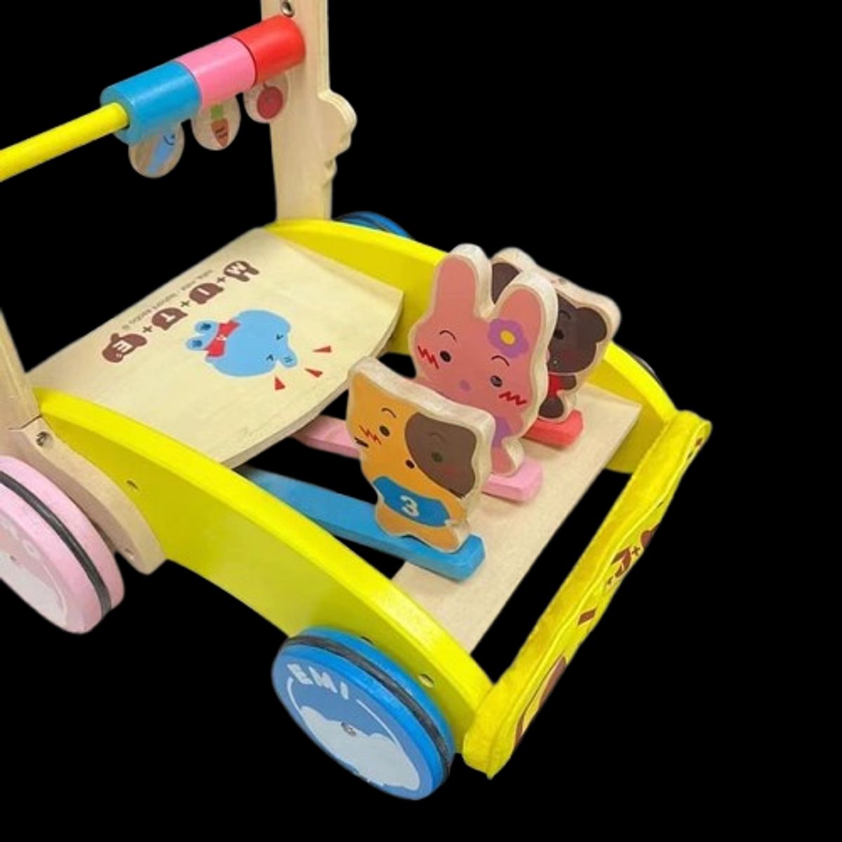 GENERICO - Caminador Correpasillos de Madera con Sonidos y Colores