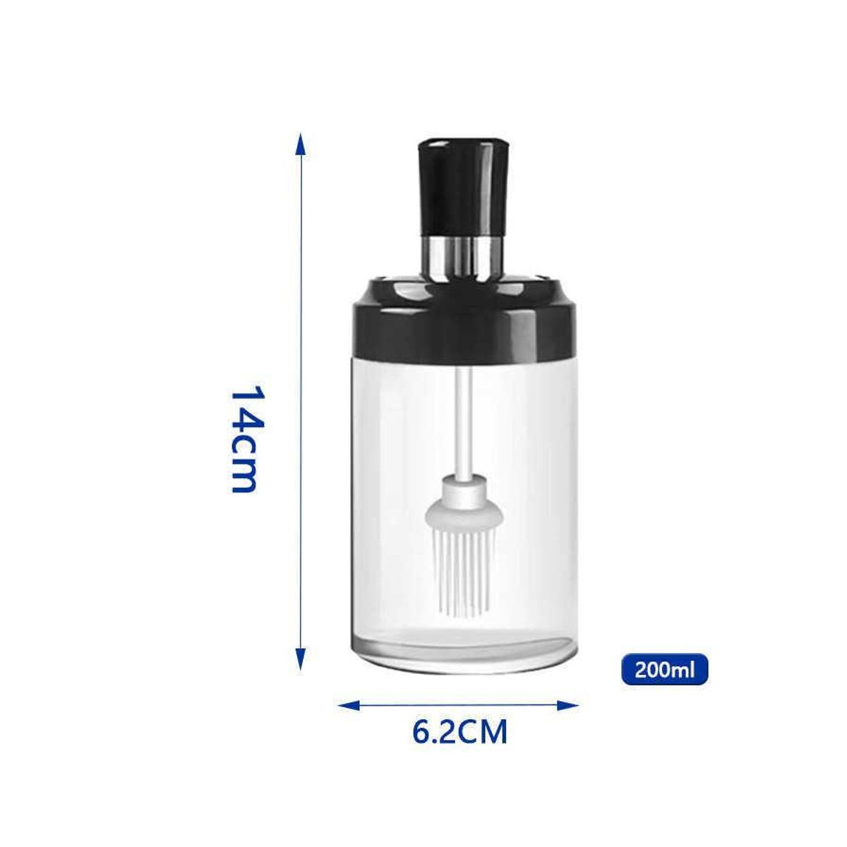 GENERICO - Frasco de Vidrio Dispensador de Aceite