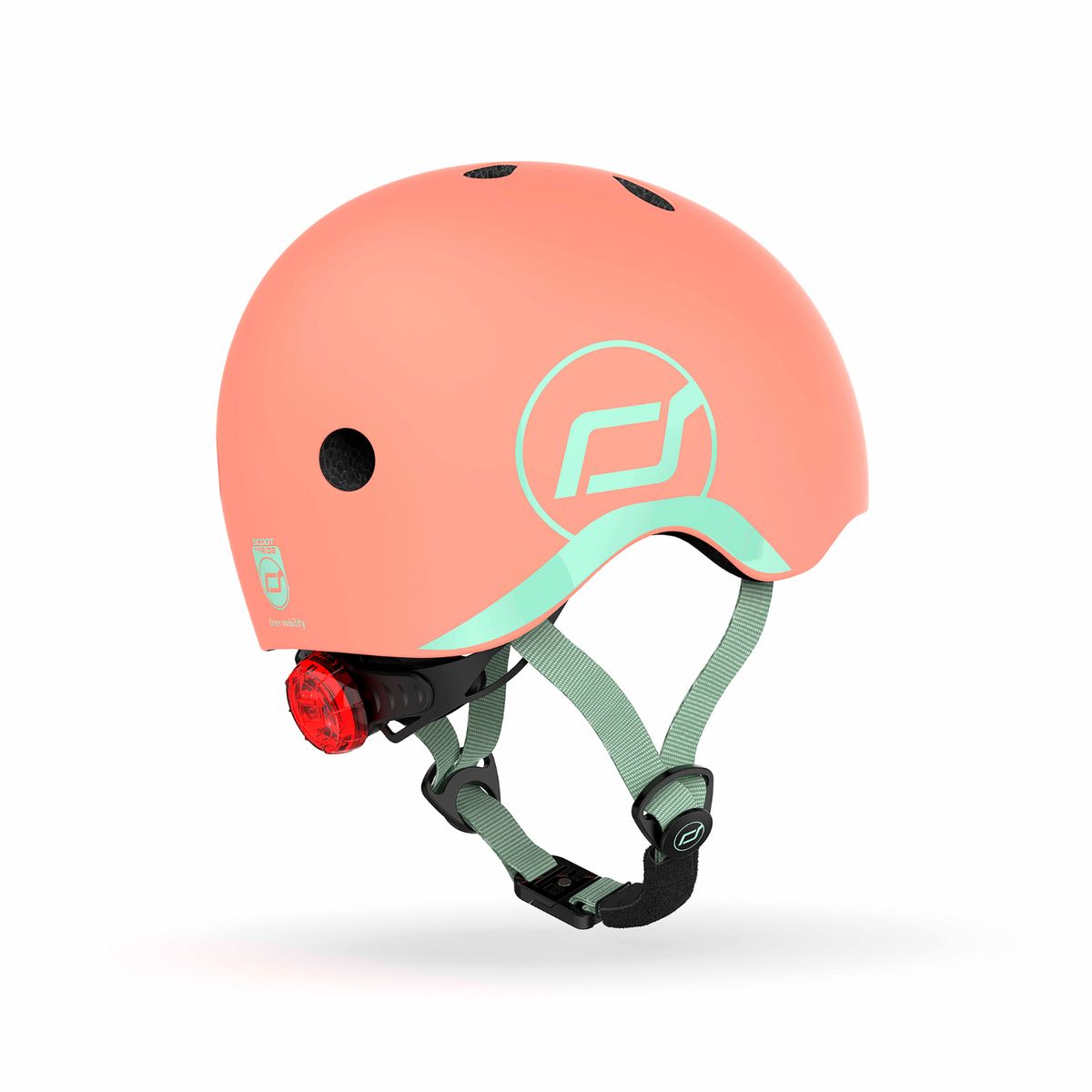 SCOOT AND RIDE - Casco Ajustable XXS-S Peach Scoot and Ride