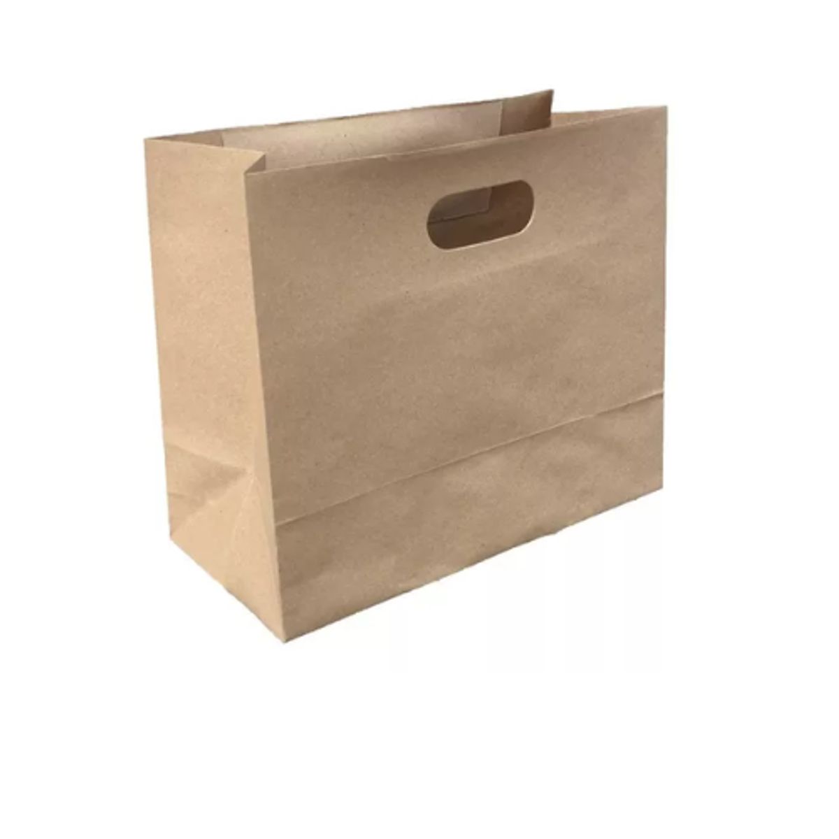 GENERICO - Bolsas Kraft Troquelada 28x15x28Cm caja de 300unds