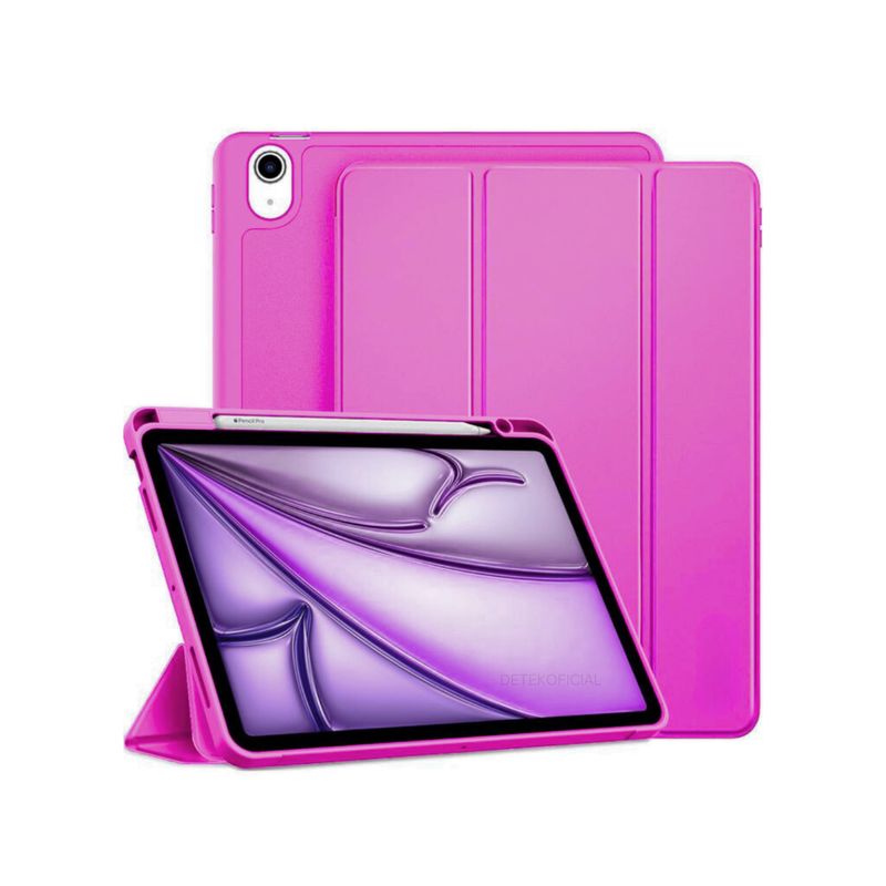 GENERICO - Funda Smart Cover Para iPad Air 11 M2 2024 - Fucsia