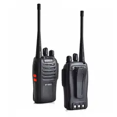 BAOFENG - Kit Radio Portátil Recargable BF-666S 400-470Mhz x2