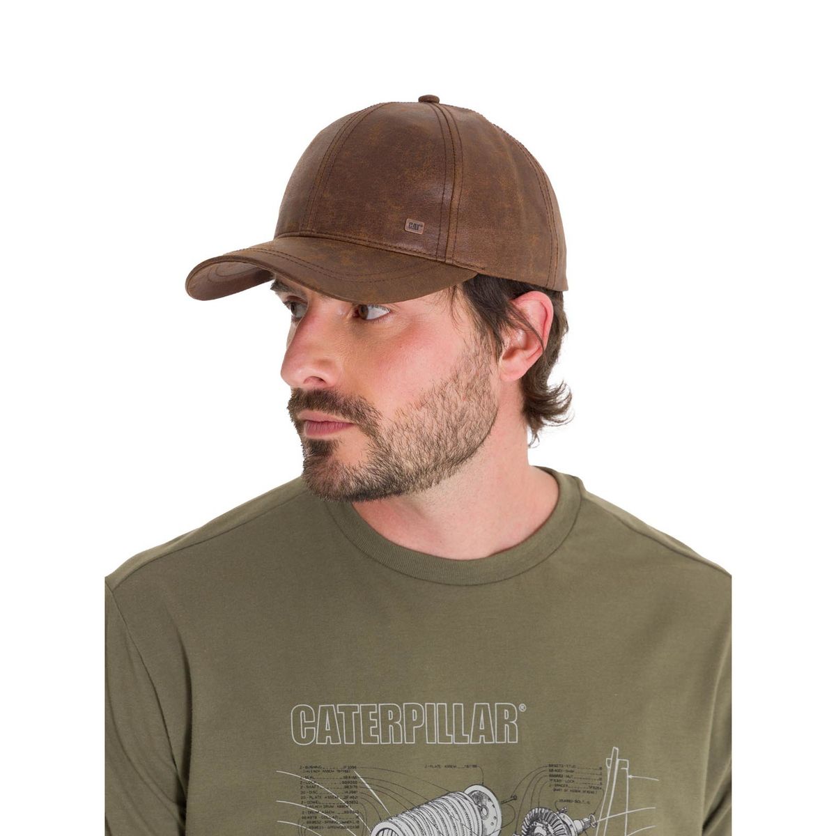 CAT - Jockey Cuero Faux Leather Unisex Café CAT